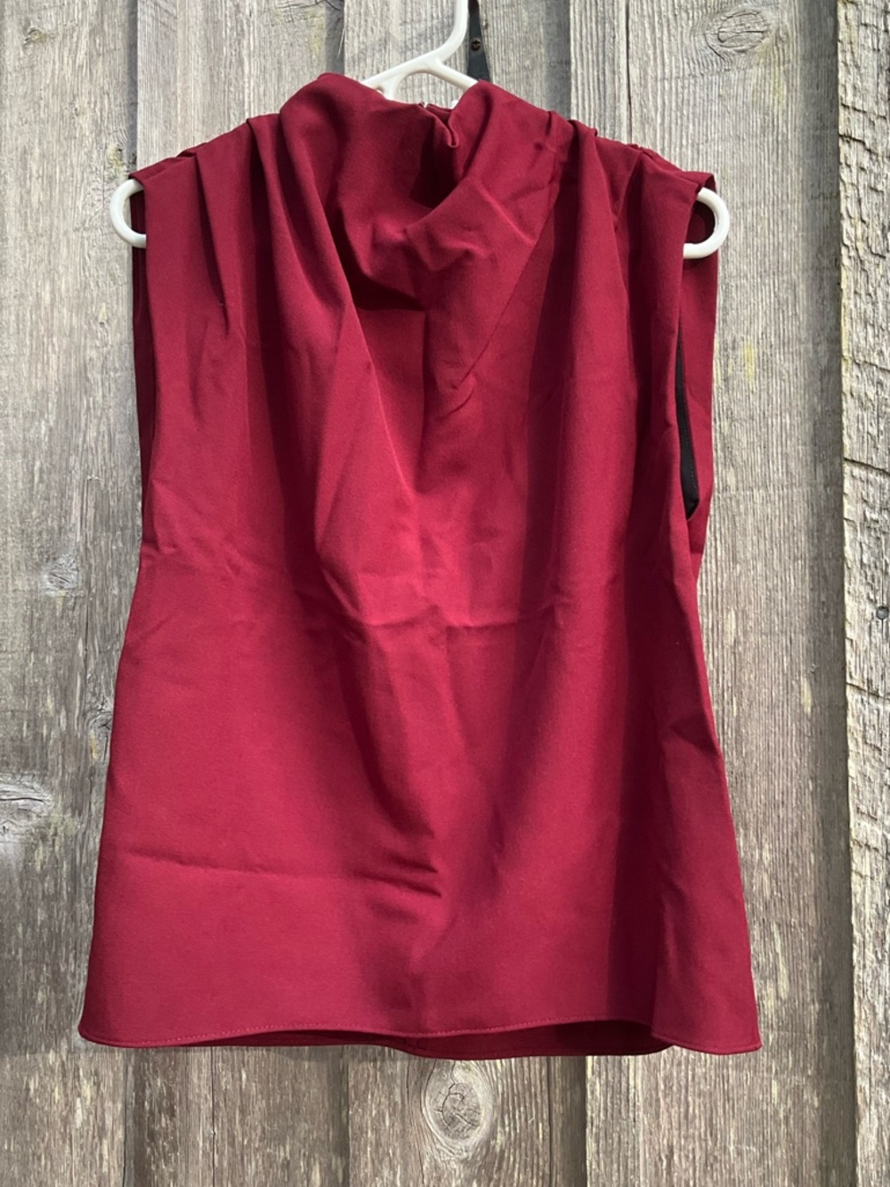 NWT Zara Burgundy Top